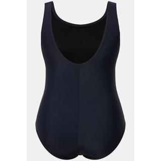 Ulla Popken  Maillot de bain doublé, bande sous la poitrine, passepoils 