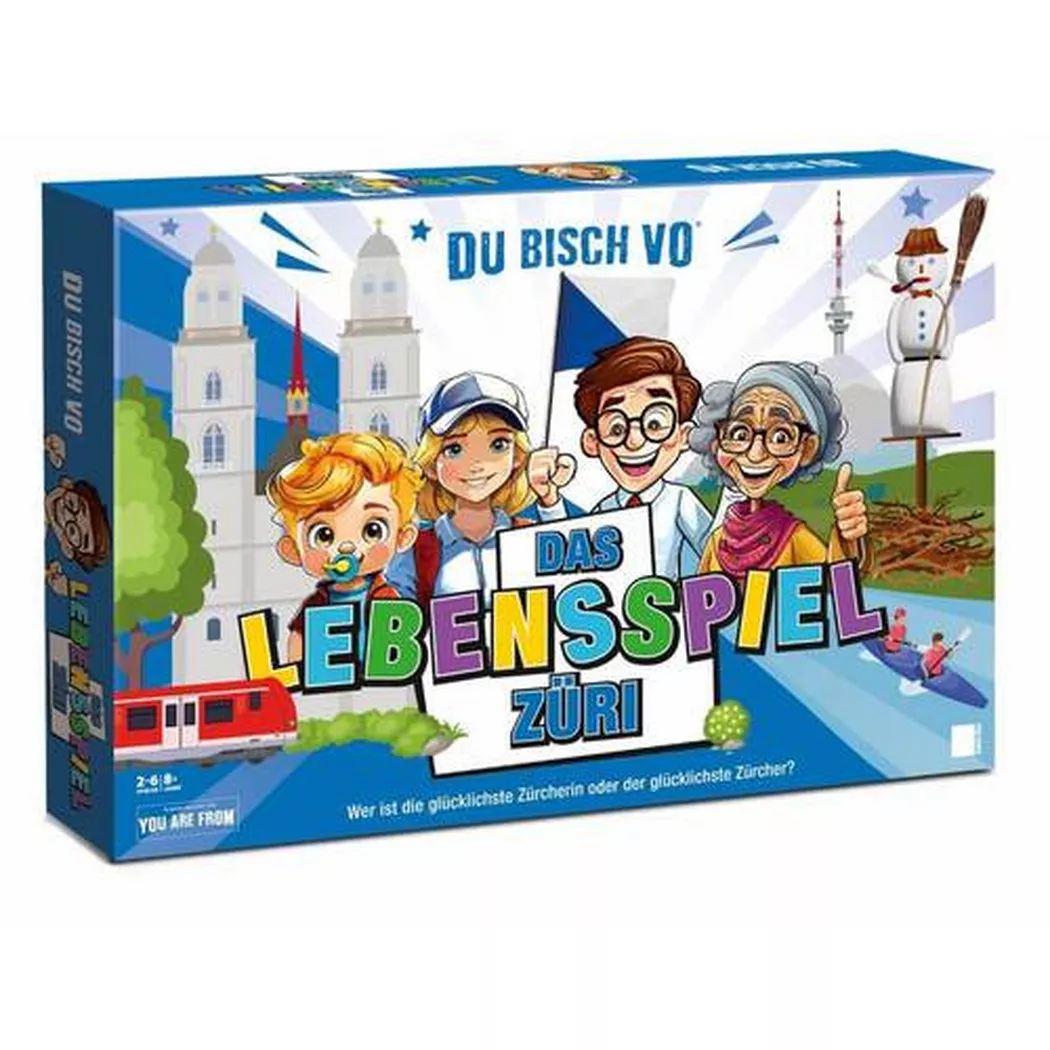 Unique-Gaming Partners - DU BISCH VO® Züri - Das Spiel deines Lebens, Multicolor