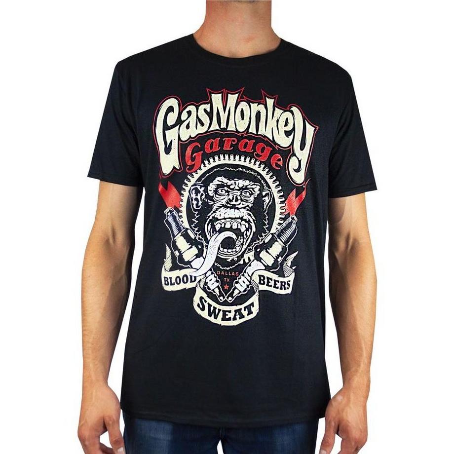Gas Monkey Garage Blood Sweat and Beers T-Shirt  