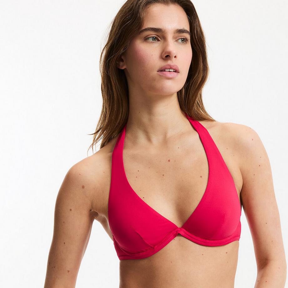 La Redoute Collections Essentiel Top Bikini Allacciato al Collo con Fascia  