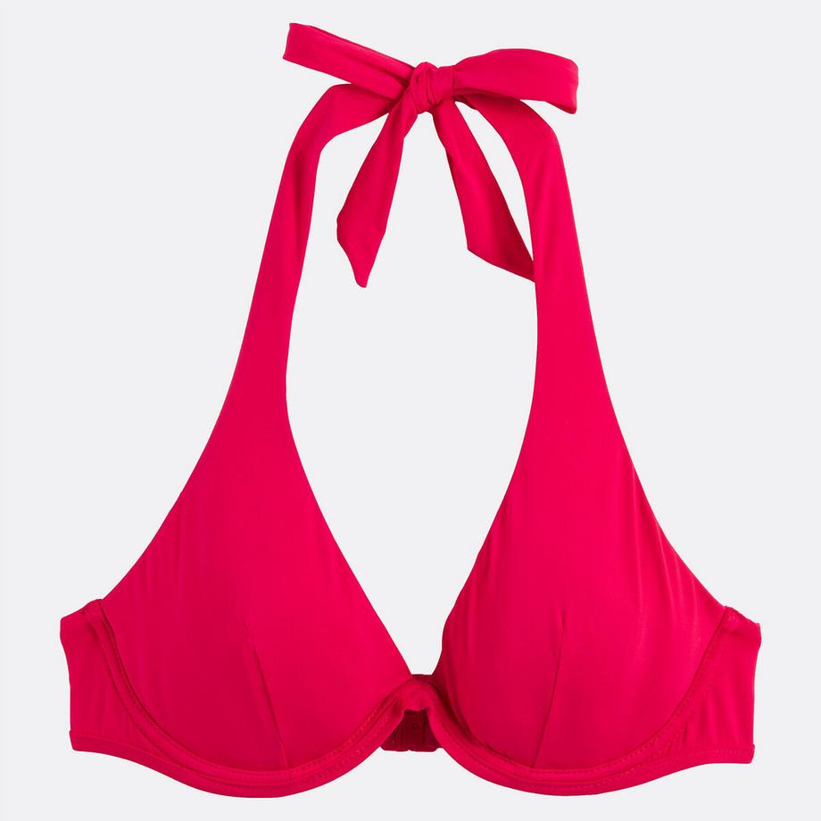 La Redoute Collections Essentiel Top Bikini Allacciato al Collo con Fascia  