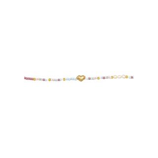 Elli  Collier Femmes Choker Coeur Beads Tendance 