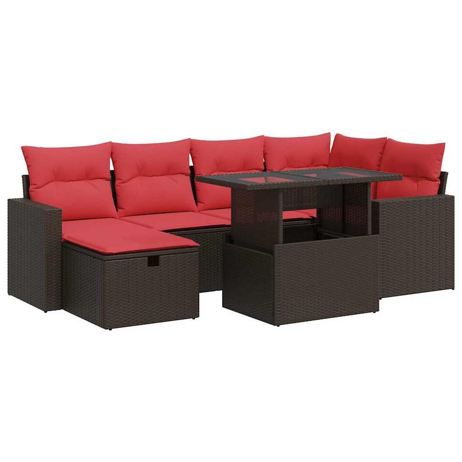 VidaXL Garten sofagarnitur poly-rattan  