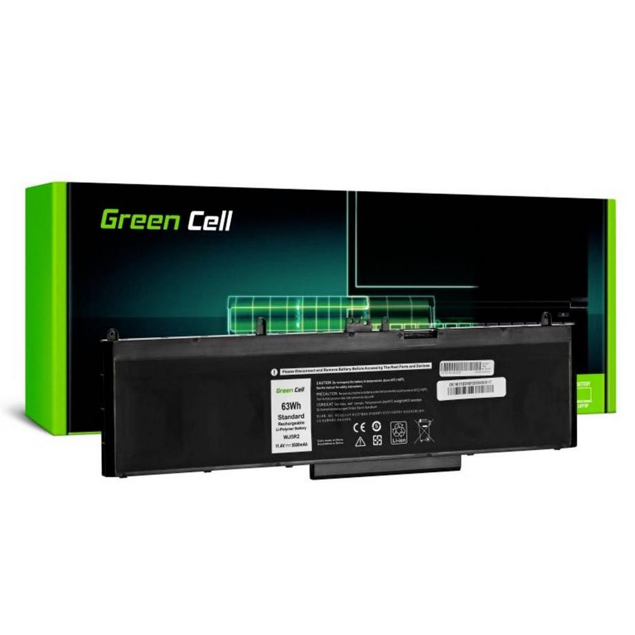 GREEN CELL  Akku WJ5R2 04F5YV für Latitude E5570 Precision 3510 