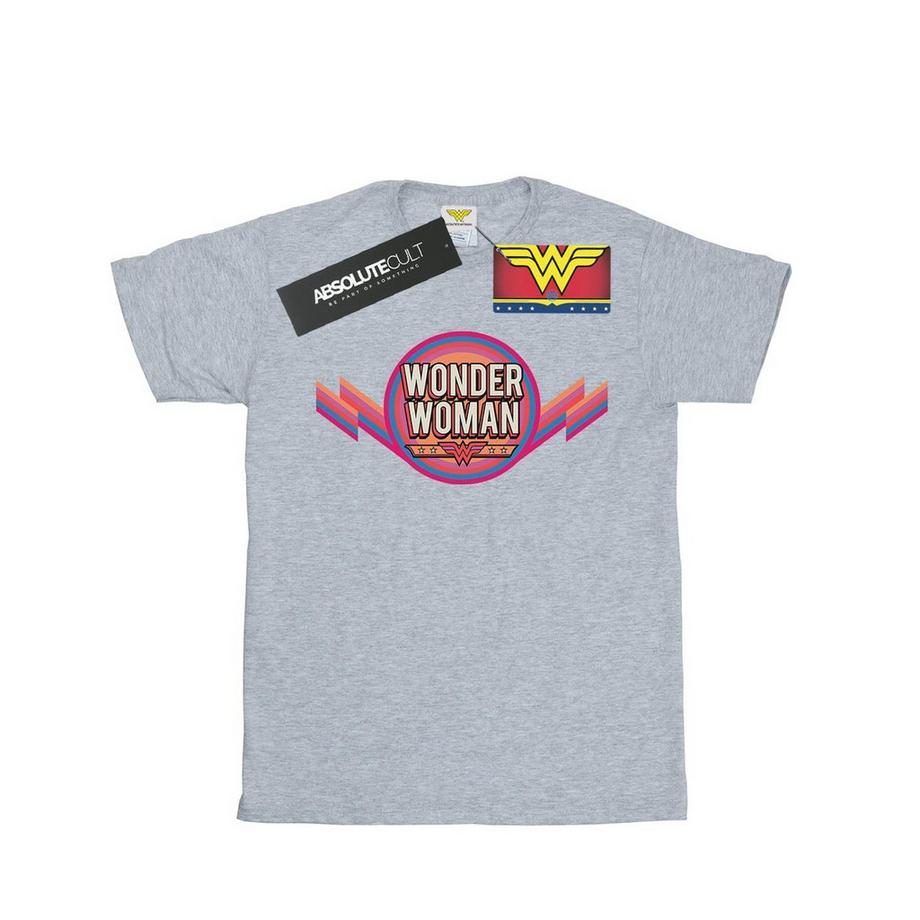 DC COMICS Wonder Woman Logo T-Shirt Manches Courtes  