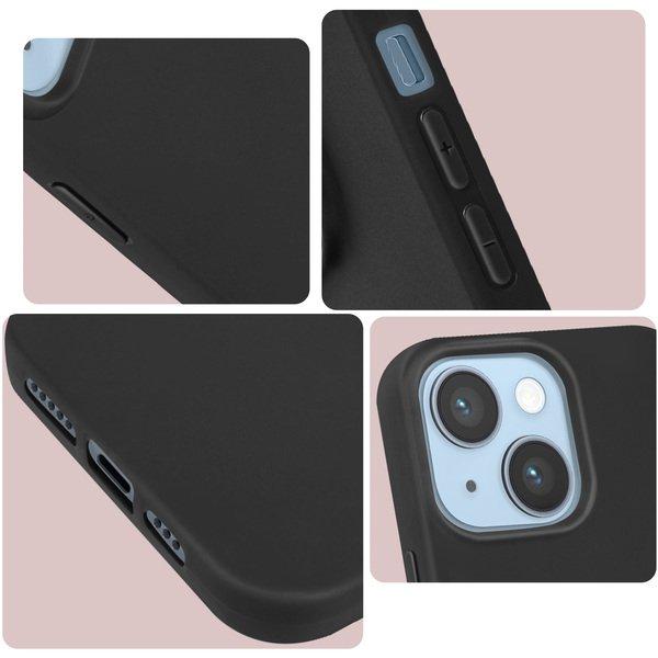 Avizar  Coque Mat iPhone 14 Plus Noir 