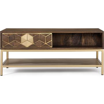 Table basse Rado bois de manguier brun 100