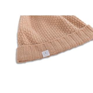 CASH-MERE.CH Kaschmir Mütze mit Bommel  