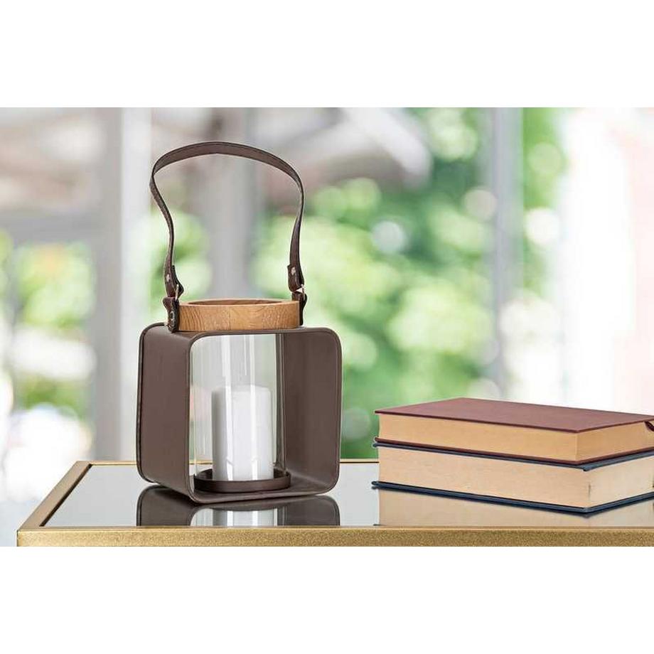 mutoni Lanterne verre métal  