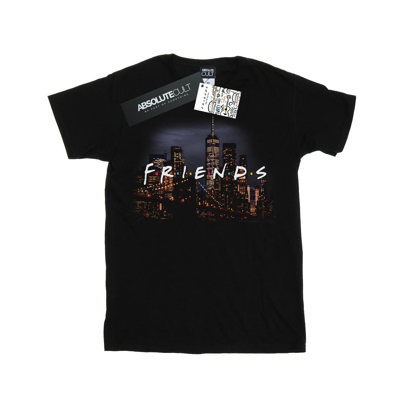 Image of Logo Skyline Tshirt Mädchen Schwarz 140/146