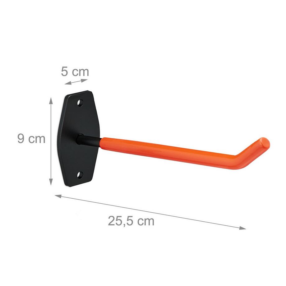 B2X Support de pneu pour montage mural en lot de 4  