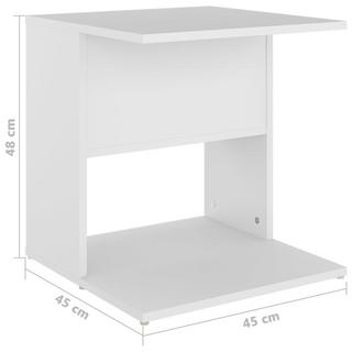 VidaXL Table d'appoint bois d'ingénierie  