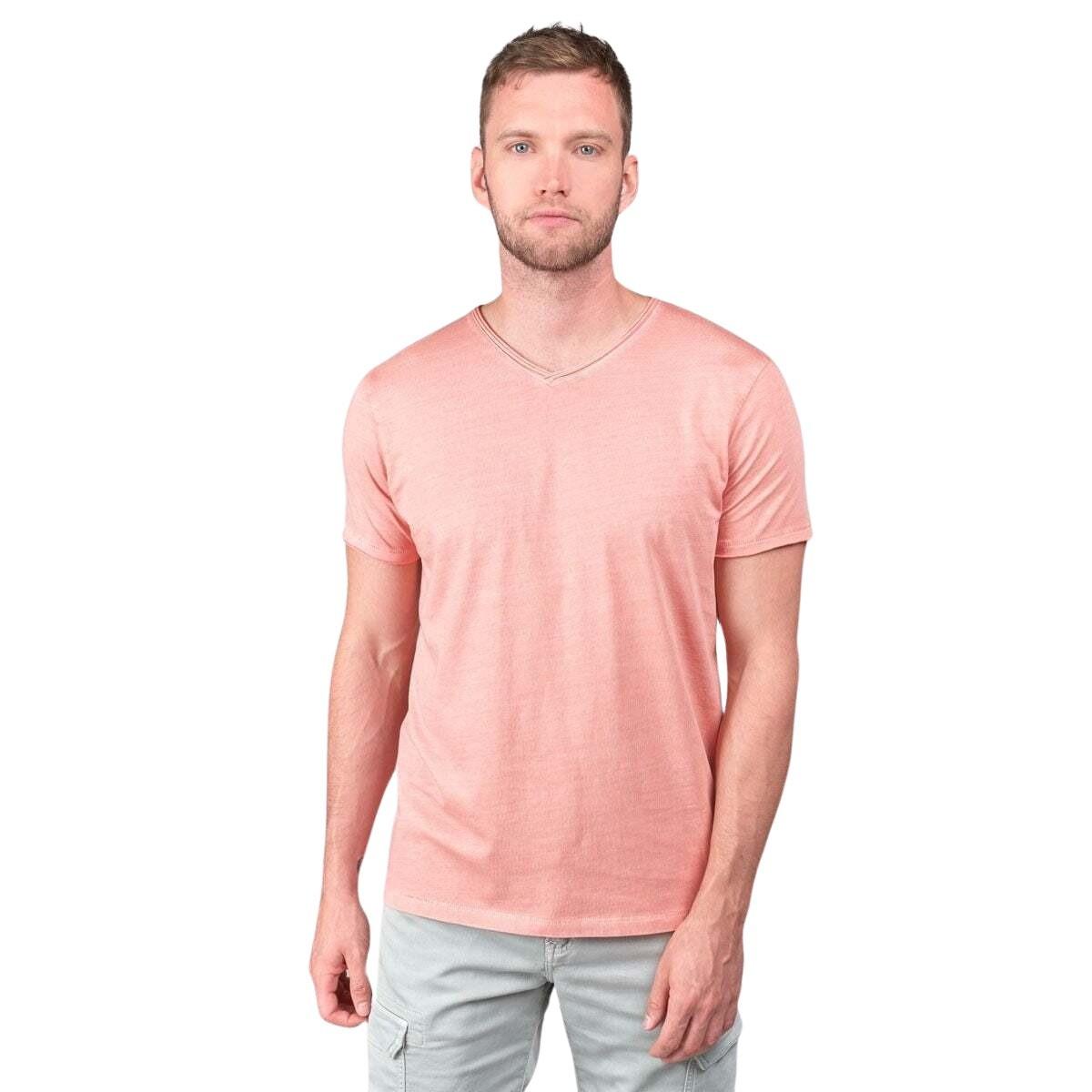 le temps des cerises Gribs T-Shirt Manches Courtes Col Rond  