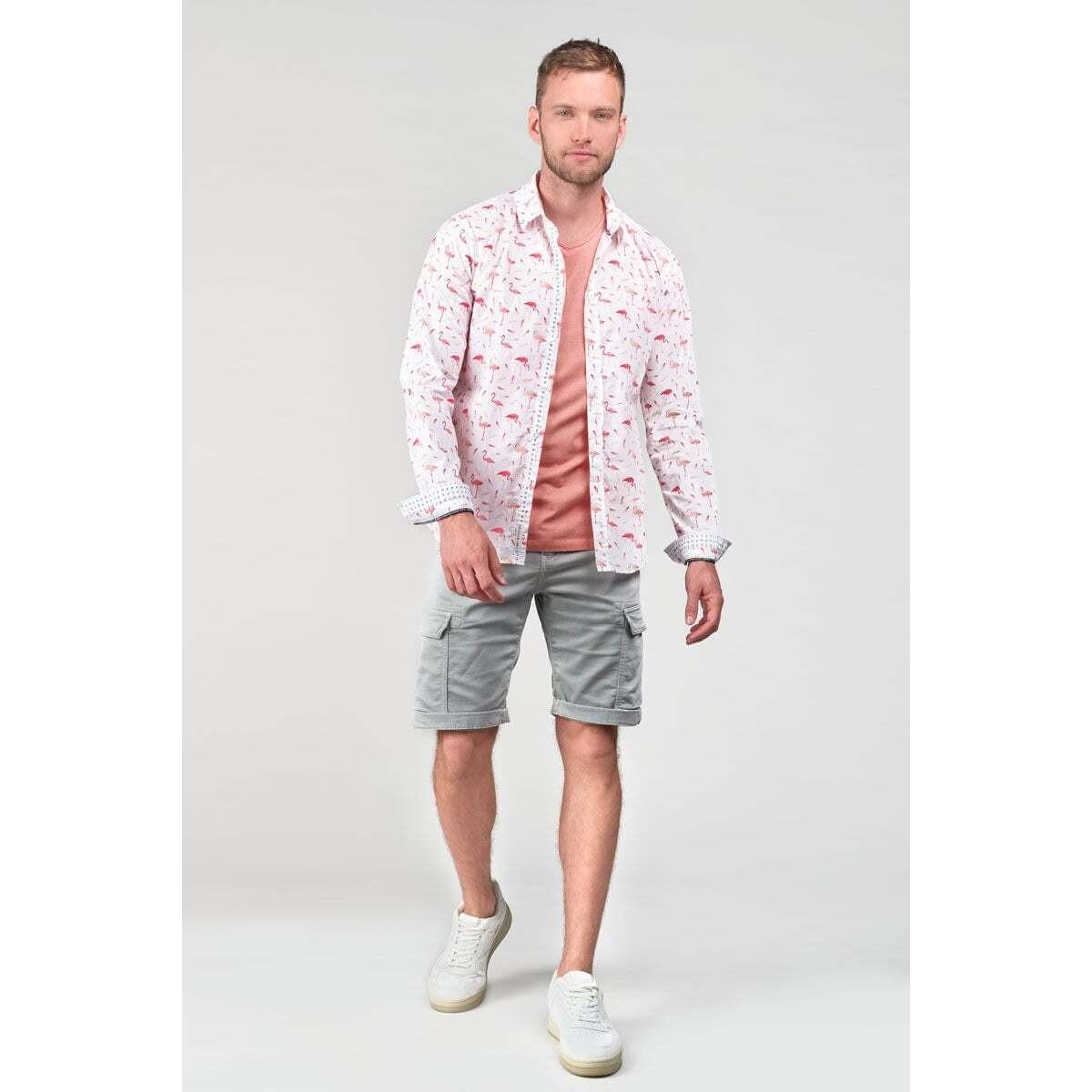 le temps des cerises Gribs T-Shirt Manches Courtes Col Rond  