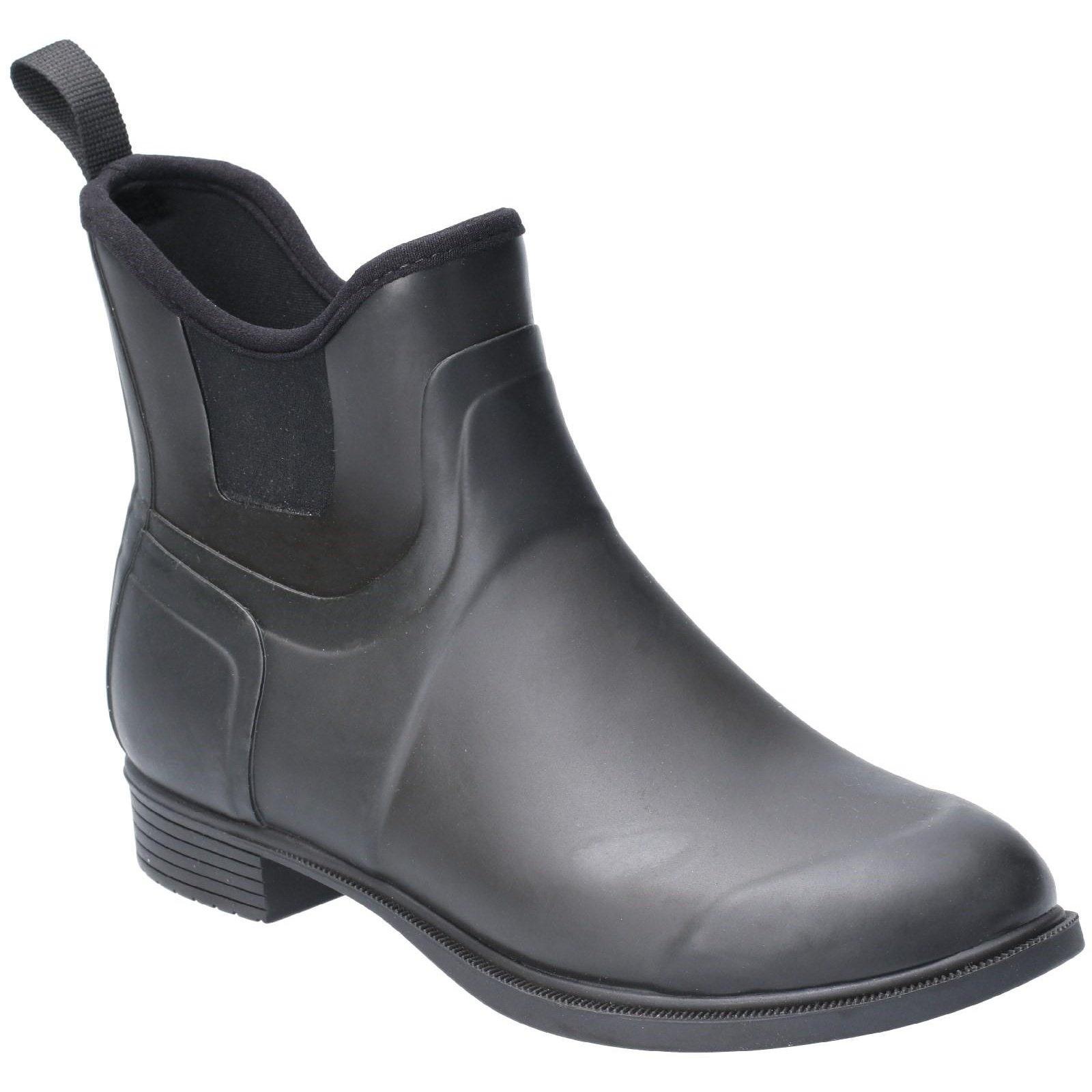 Image of Derby Neopren Gummistiefel, Knöchelhoch Damen Schwarz 37