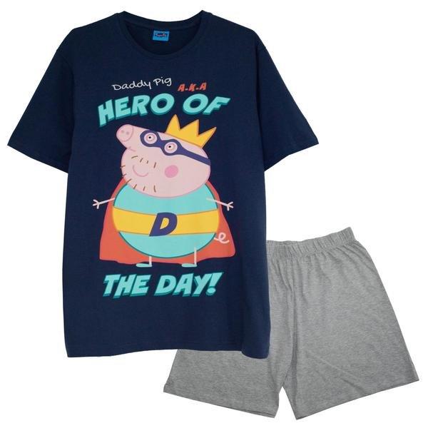 Image of Peppa Pig Hero Of The Day Schlafanzug mit Shorts - S