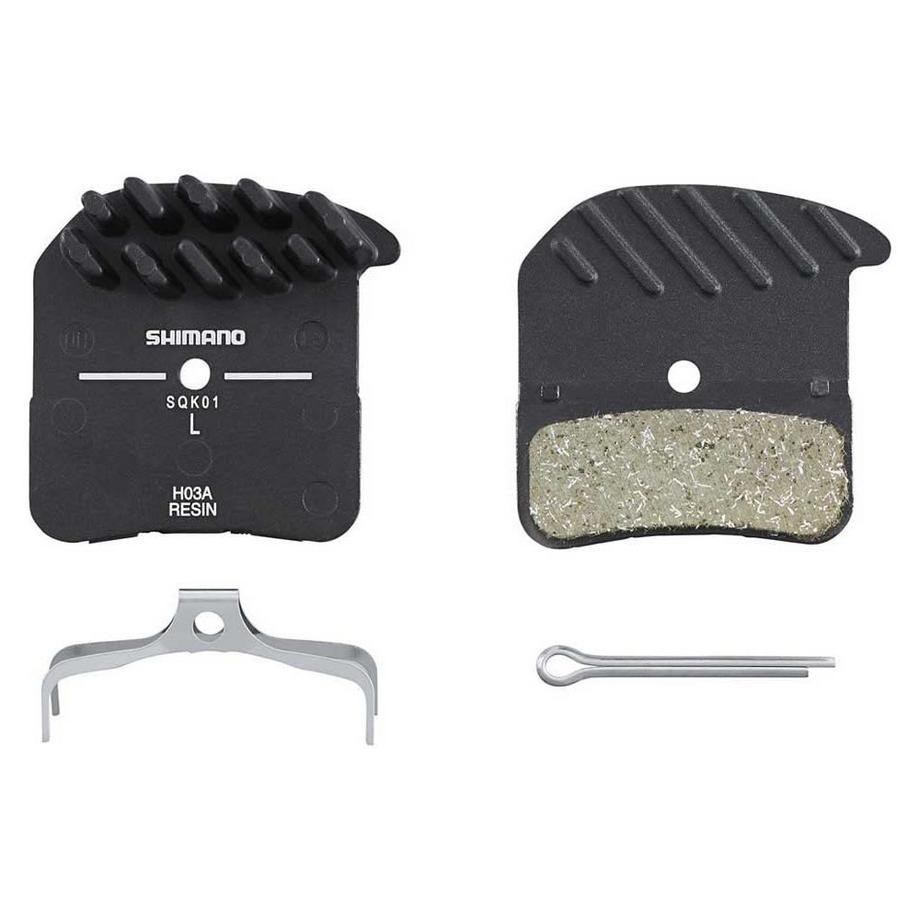 SHIMANO  Bremsbeläge H03A mit Feder und Clip 