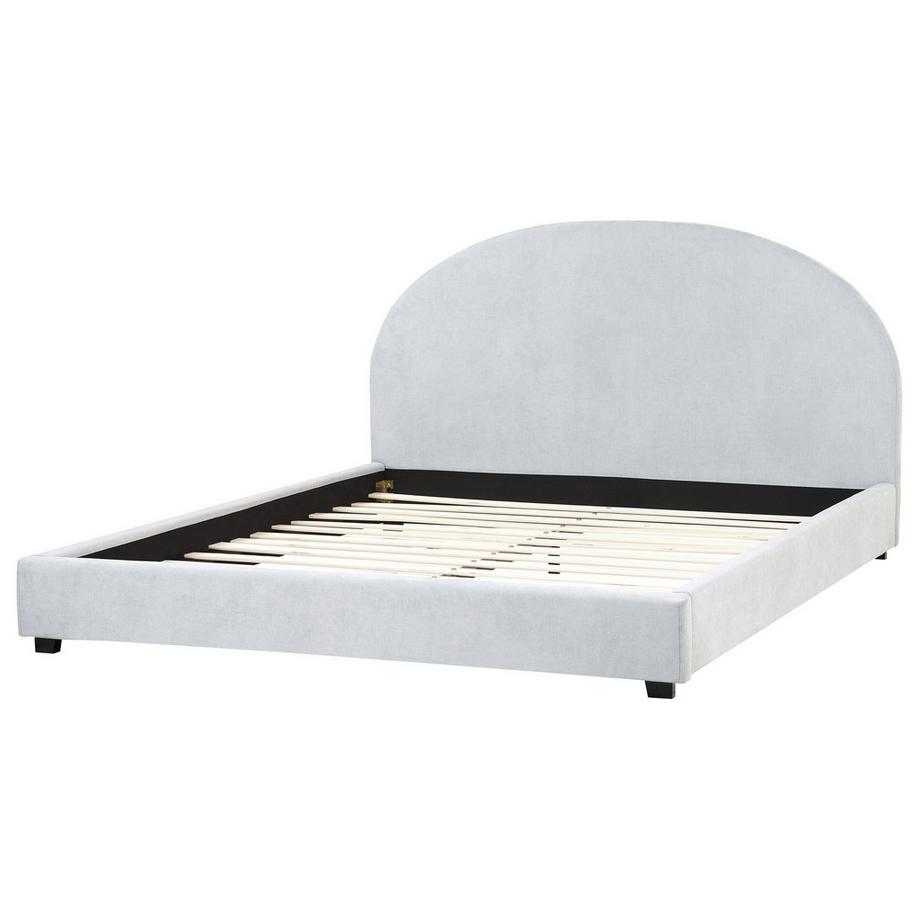 Beliani Wasserbett aus Stoff  VAUCLUSE  