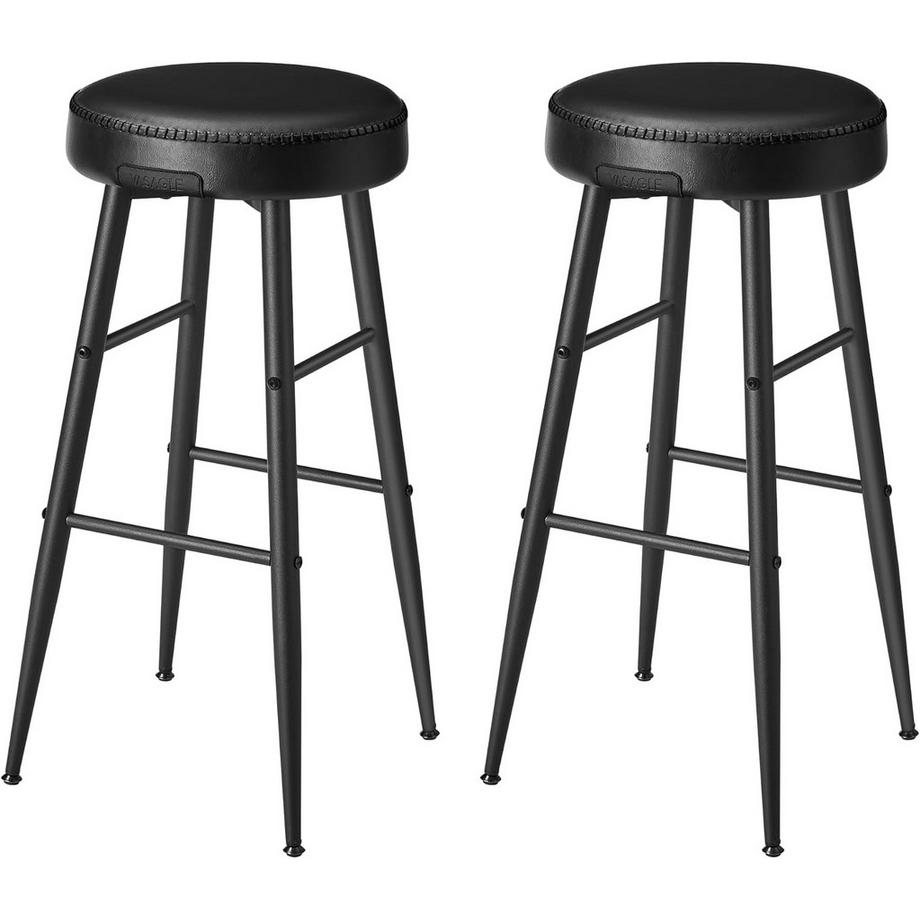 Lot de 2 tabourets de bar