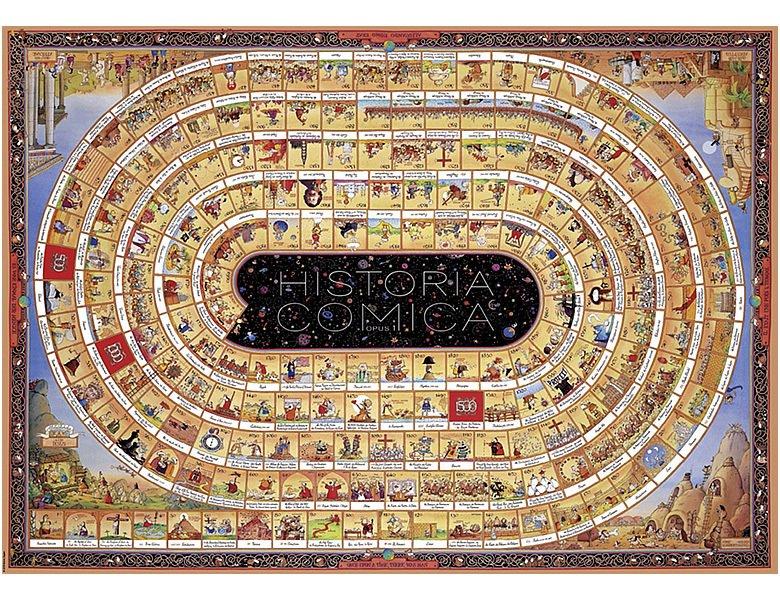 Heye  Puzzle Historia Comica 1 (4000Teile) 