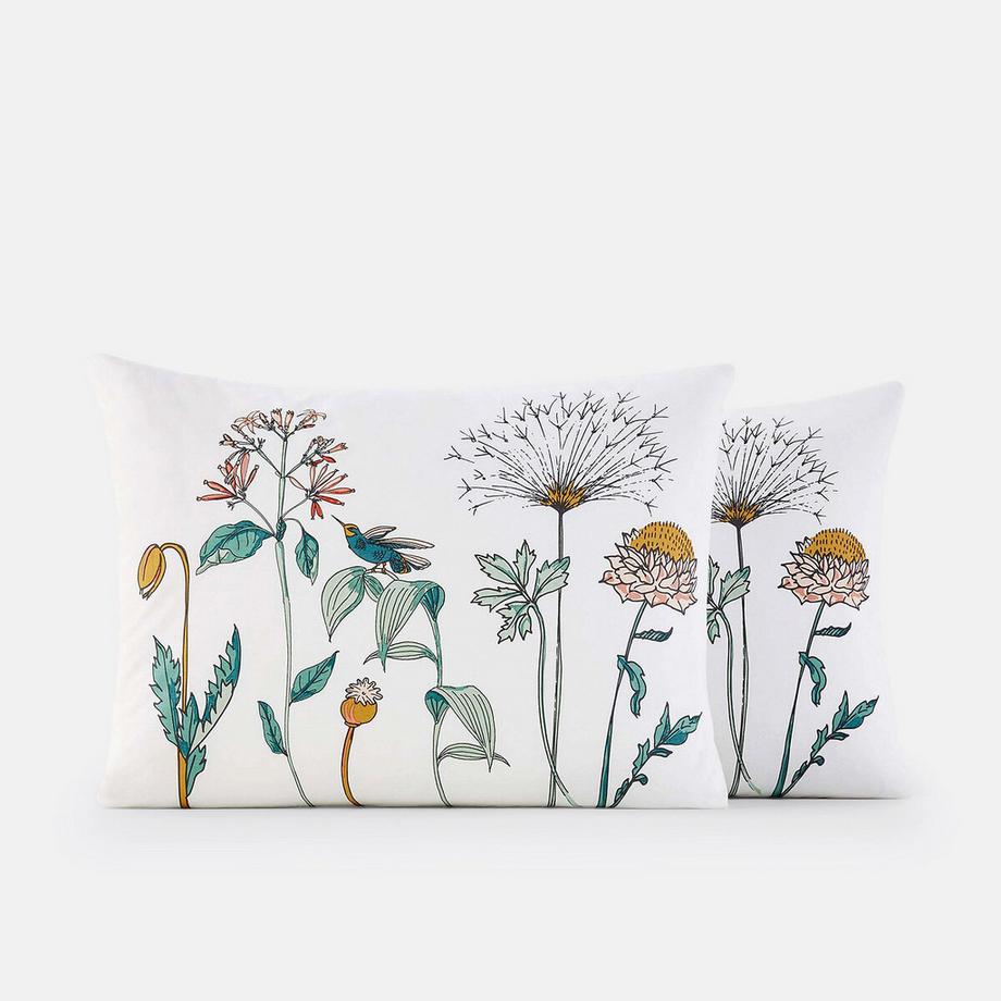 La Redoute Intérieurs Eden Garden Perkal Kissenbezug  