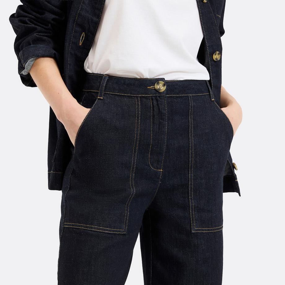 La Redoute Collections Jeans Largo 7/8 Stile Workwear  