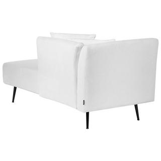 Beliani Linksseitige Chaiselounge aus Polyester Modern RIOM  