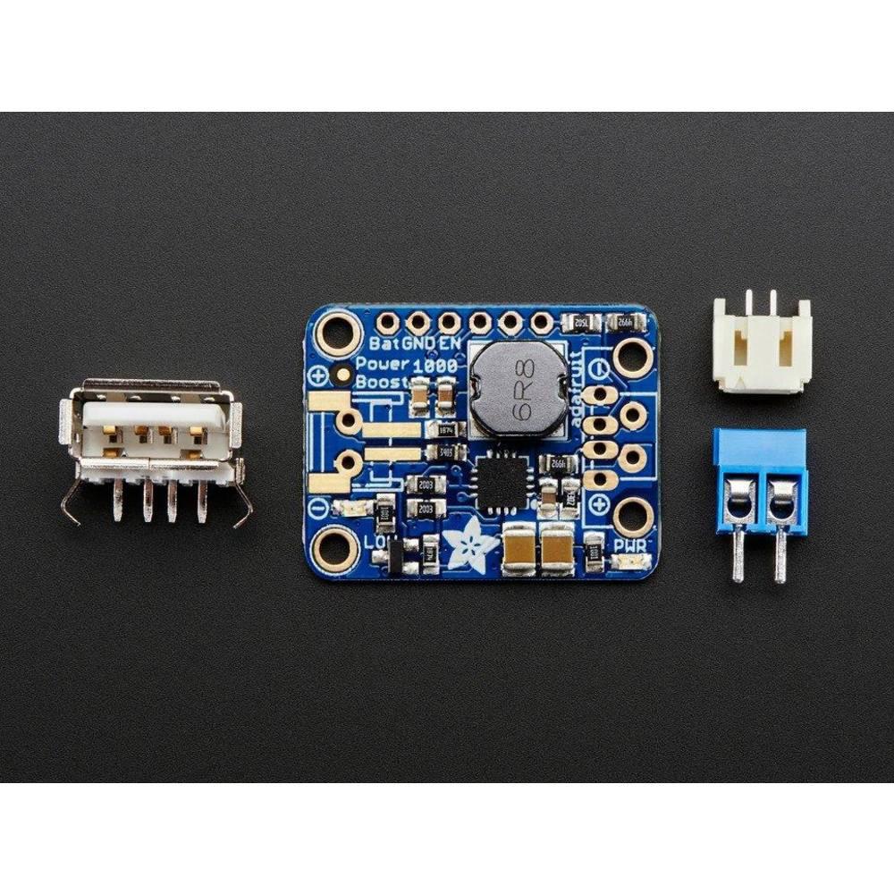 Adafruit  Powerboost 1000 Basic 5 V USB: 1000 mA aus 1.8 V 