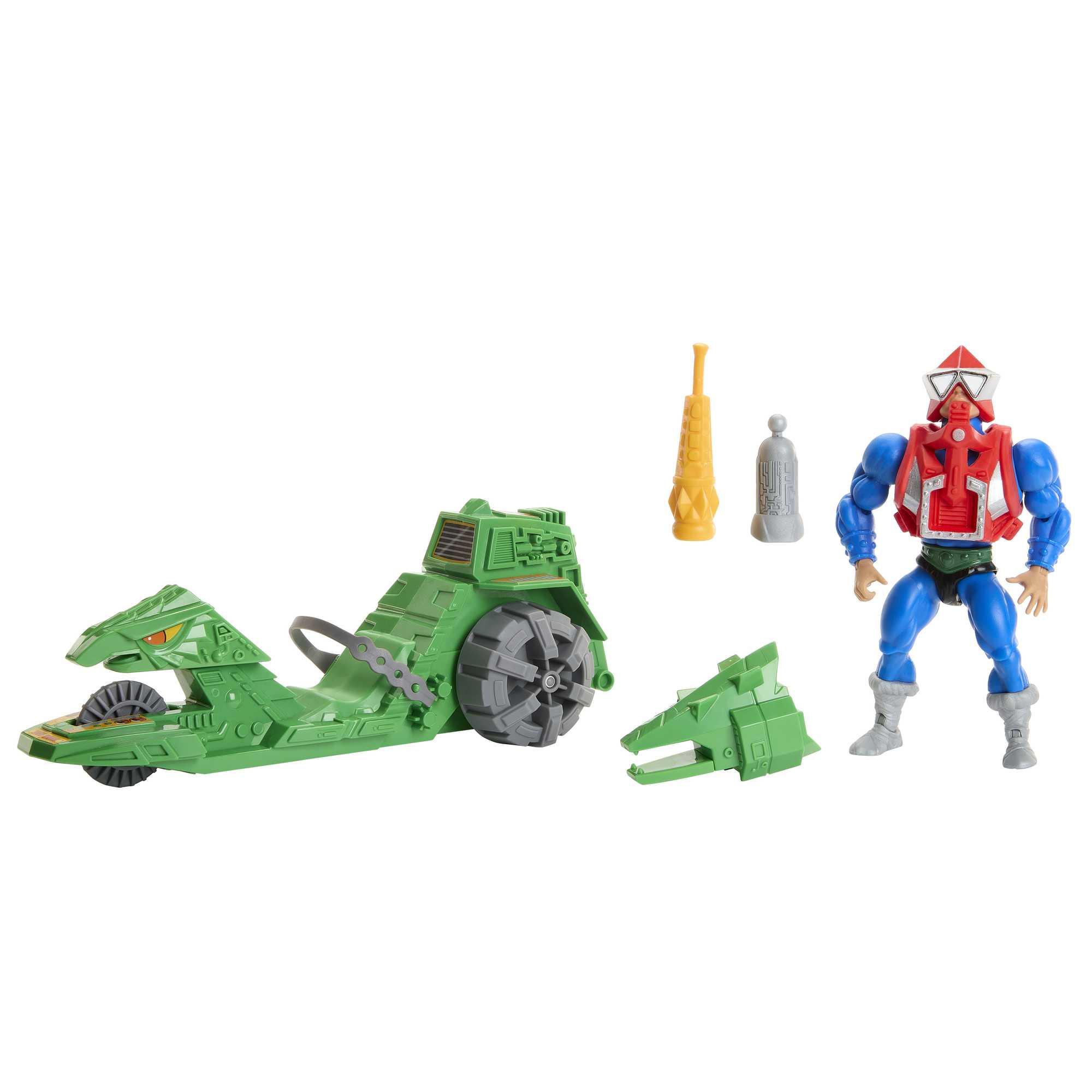 Image of Masters of the Universe Origins Mekaneck & Ground Ripper (14cm) Multicolor