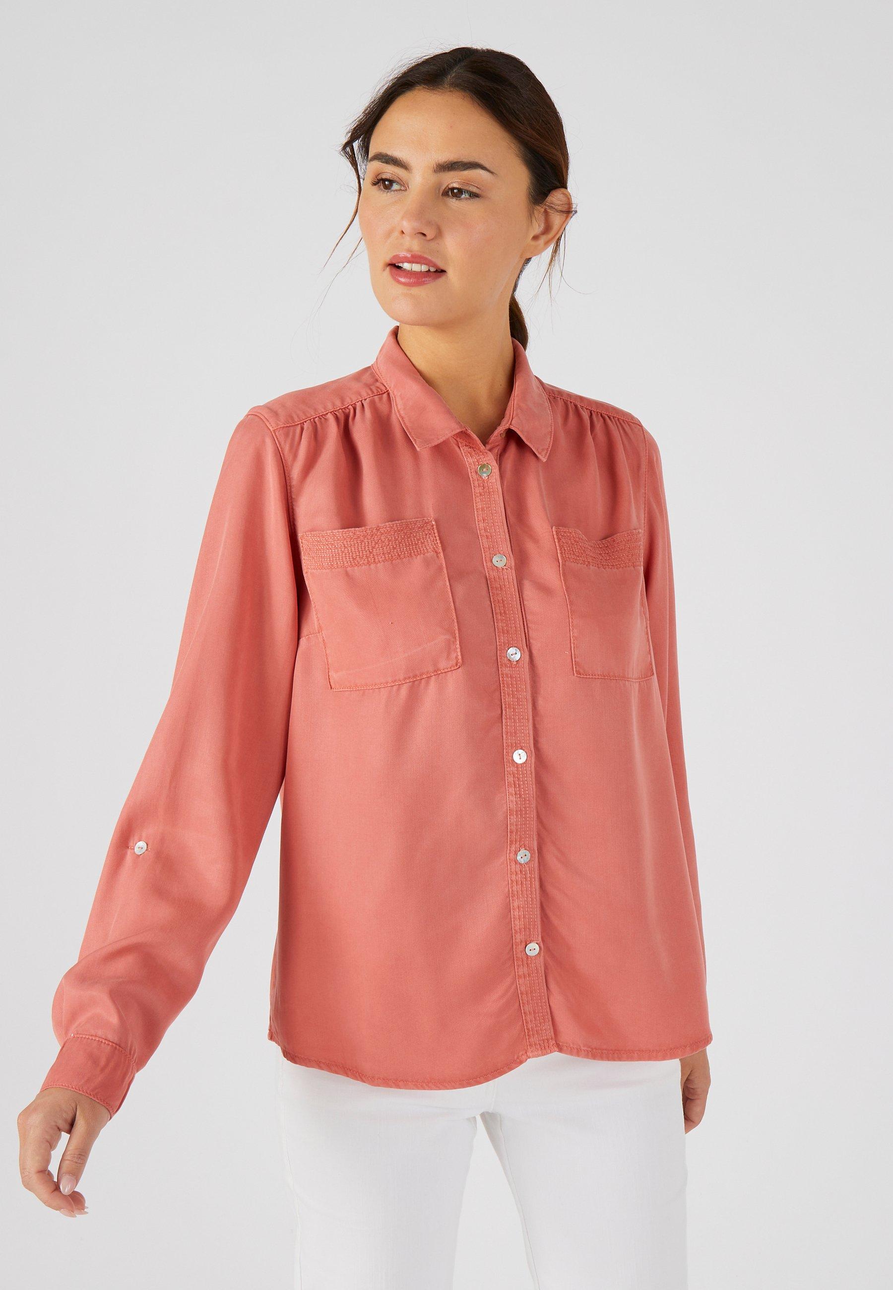 Image of Bluse. Damen Rosa 44