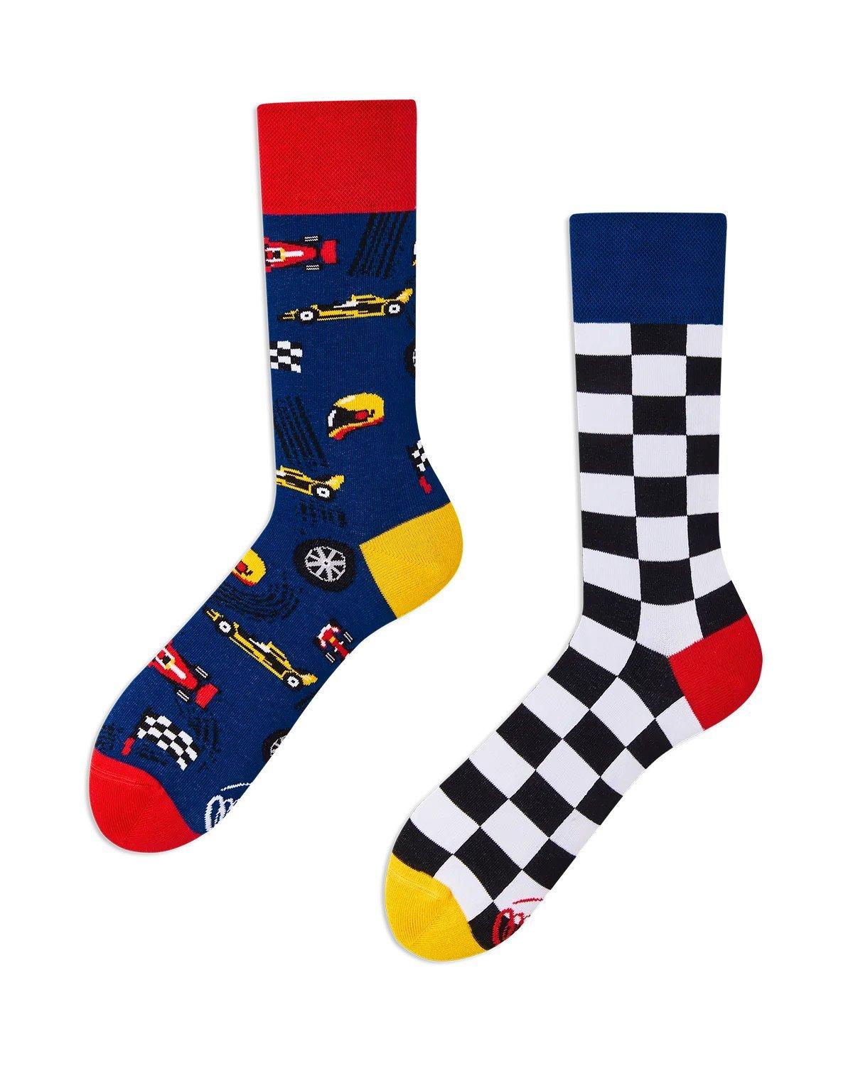 Many Mornings  Formula Racing Socks - Many Mornings 