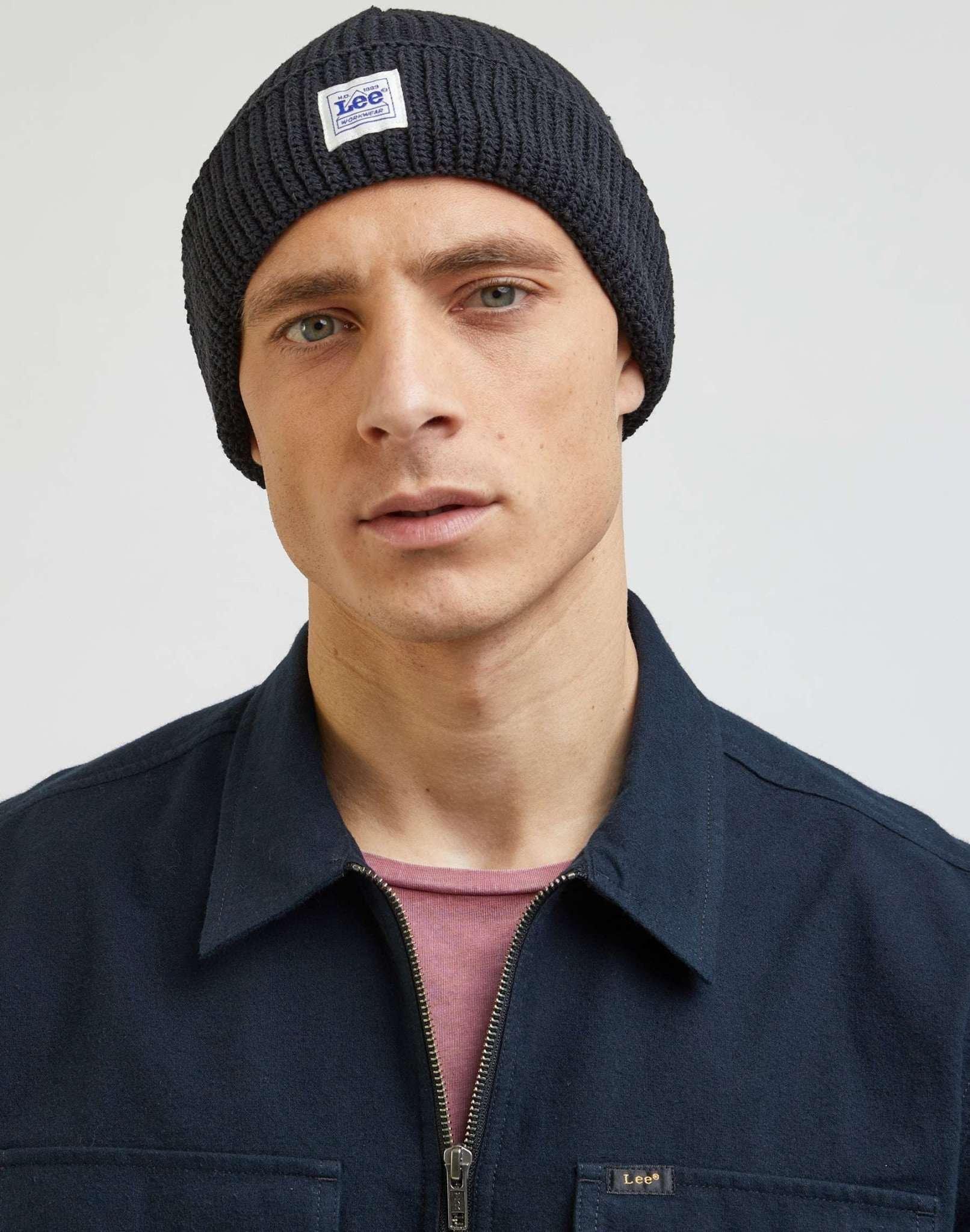 Image of Mützen Workwear Beanie Herren Schwarz ONE SIZE