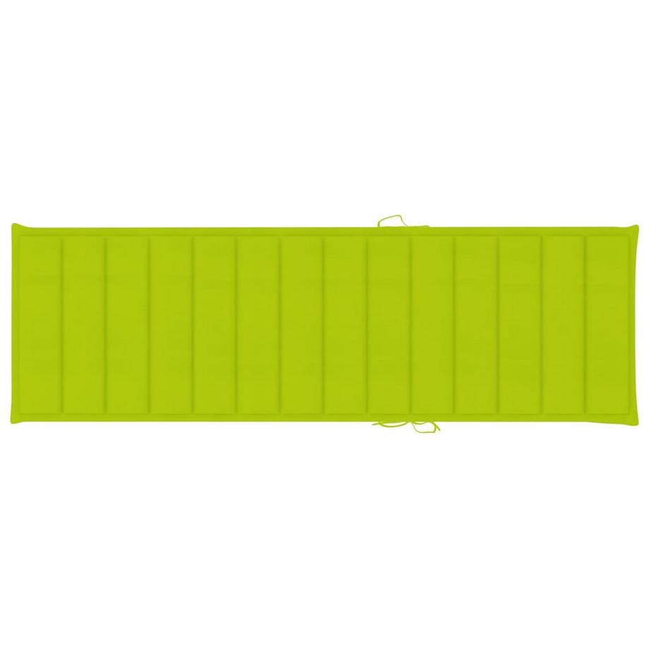 VidaXL Chaise longue bois d'acacia  