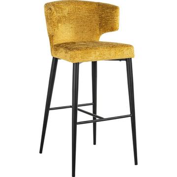 Chaise de bar Taylor mustard 103