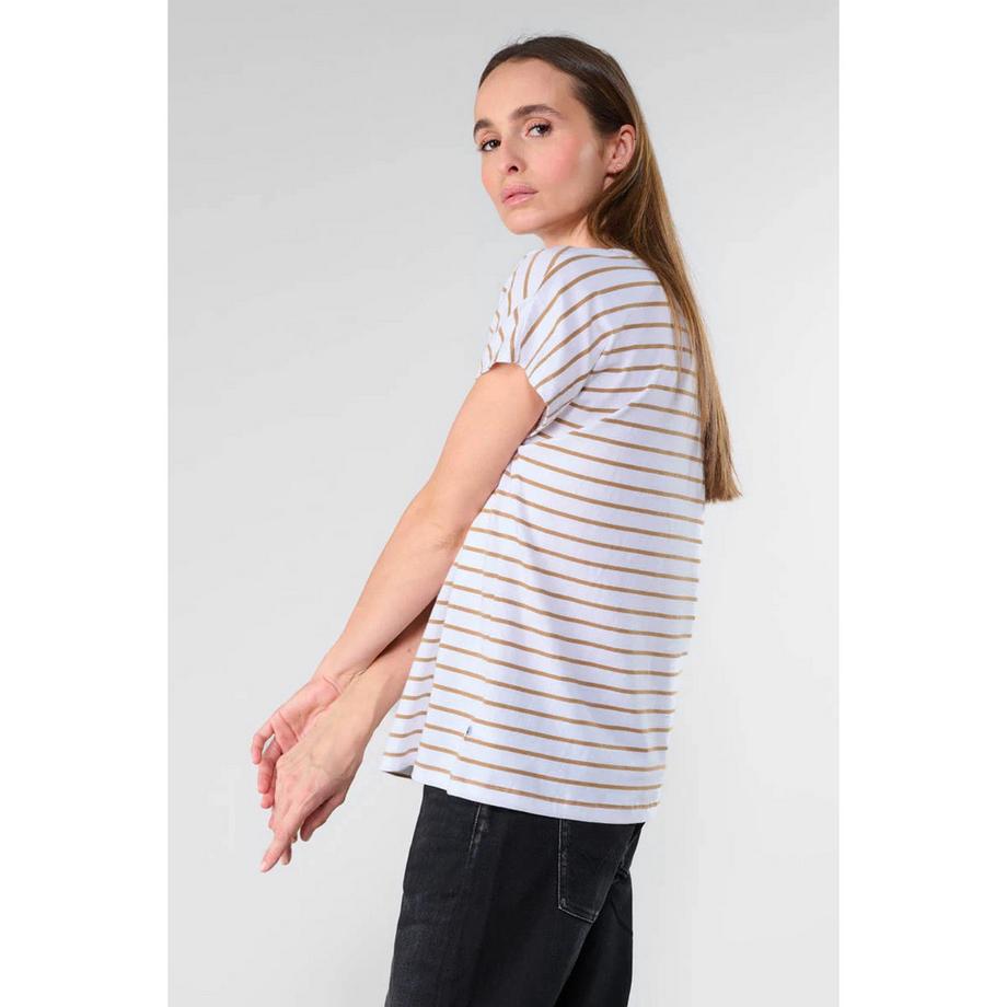 le temps des cerises Cottard Gestreiftes T-Shirt  