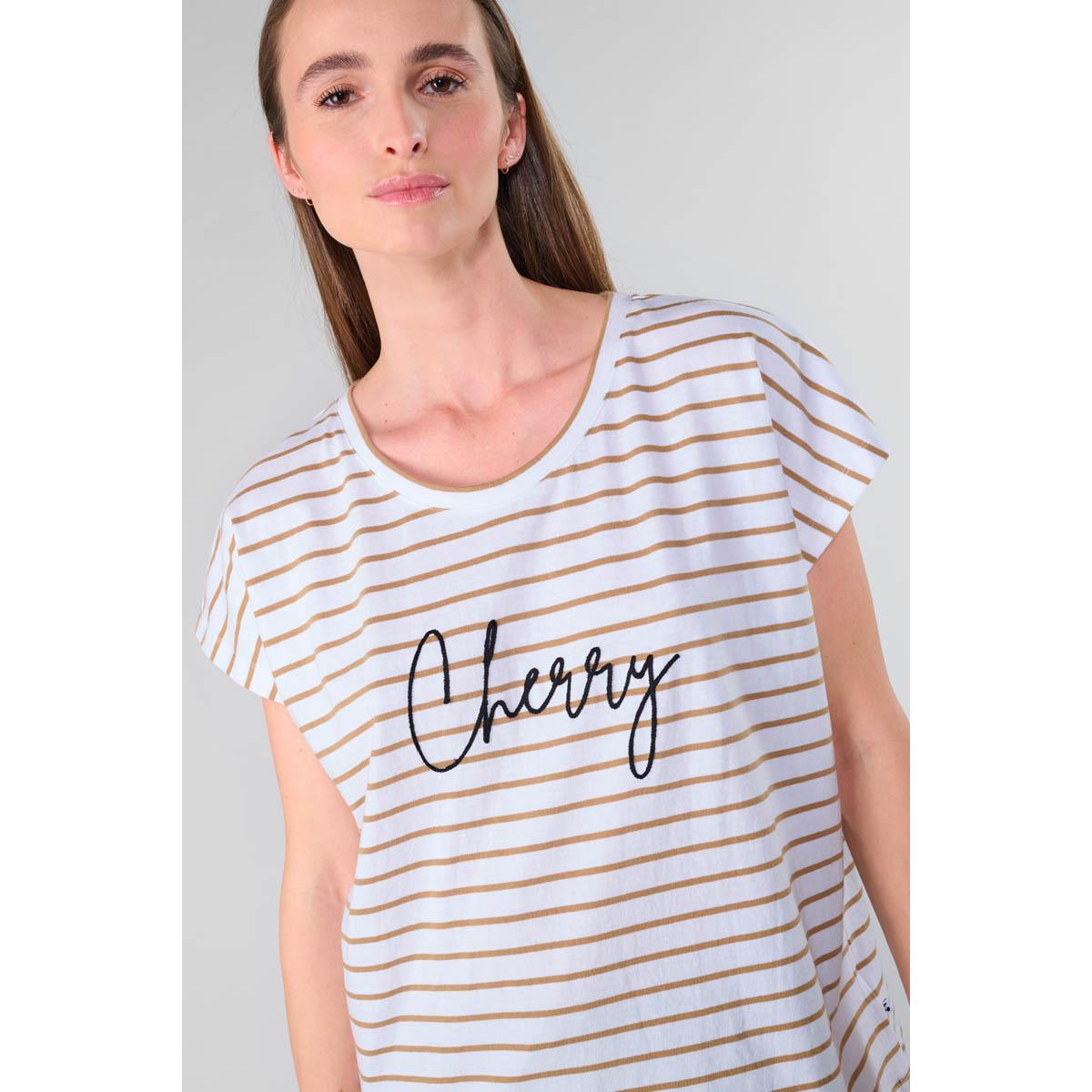 le temps des cerises Cottard Gestreiftes T-Shirt  