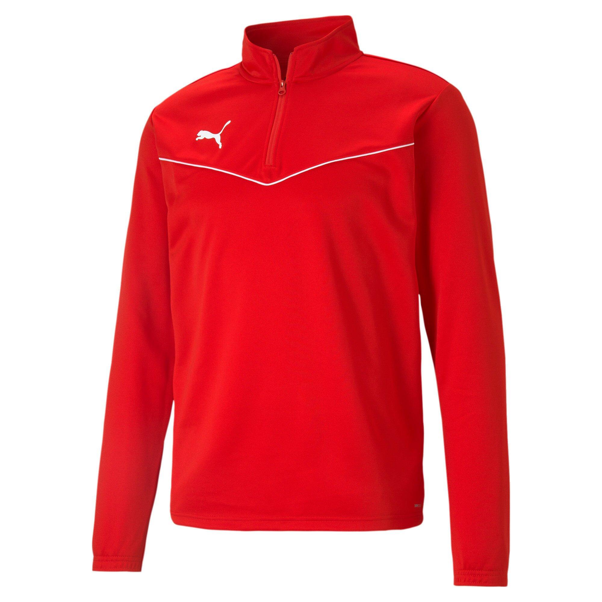 PUMA  felpa 1/4 zip teamrise 