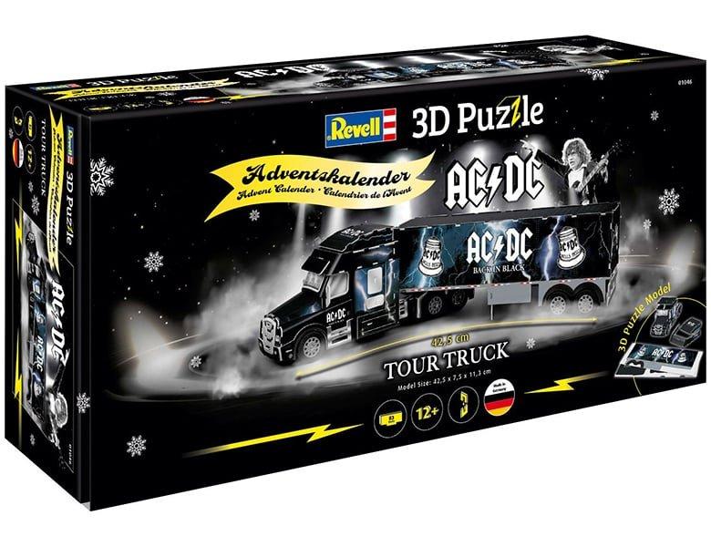 Revell Puzzle Adventskalender 3D Puzzle AC/DC Truck  