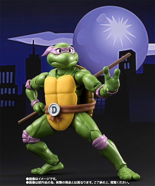 Bandai  Figurine articulée - S.H.Figuart - Les Tortues Ninja - Donatello 