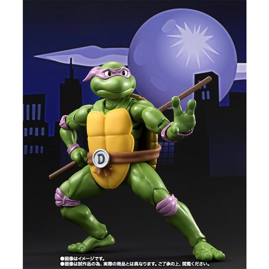 Bandai  Gelenkfigur - S.H.Figuart - Teenage Mutant Ninja Turtles - Donatello 