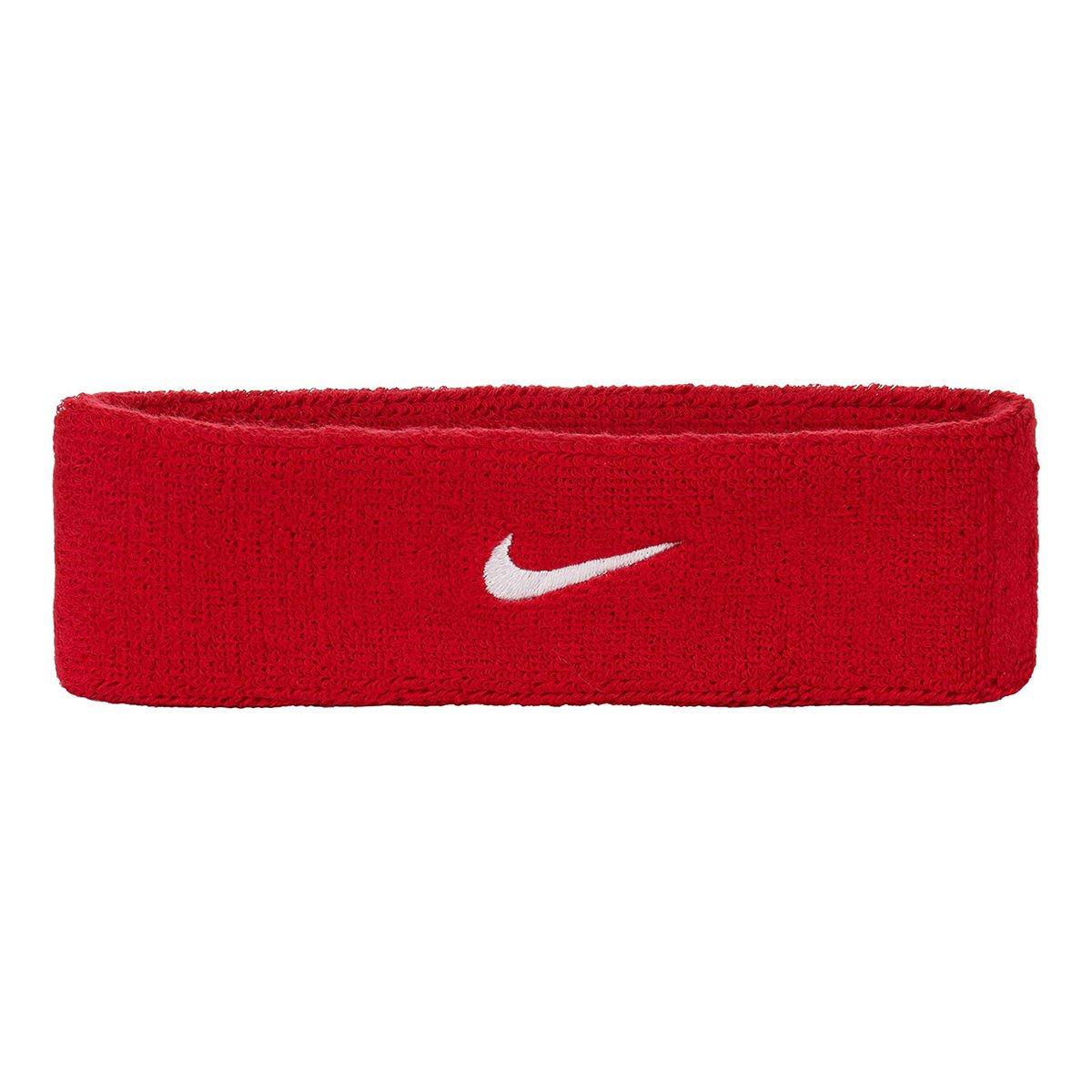 Image of Swoosh Stirnband Unisex Rot Bunt ONE SIZE
