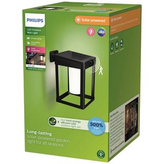 Philips Lighting Camill Lampada da Parete Solare Ultra Efficiente LED 25lm/250lm Nero  