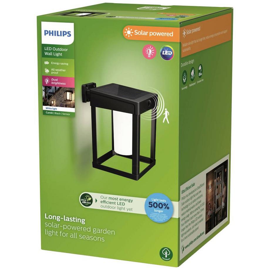 Philips Lighting Philips Outdoor Ultra-Efficient Solar Camill Wandleuchte 1.4W  