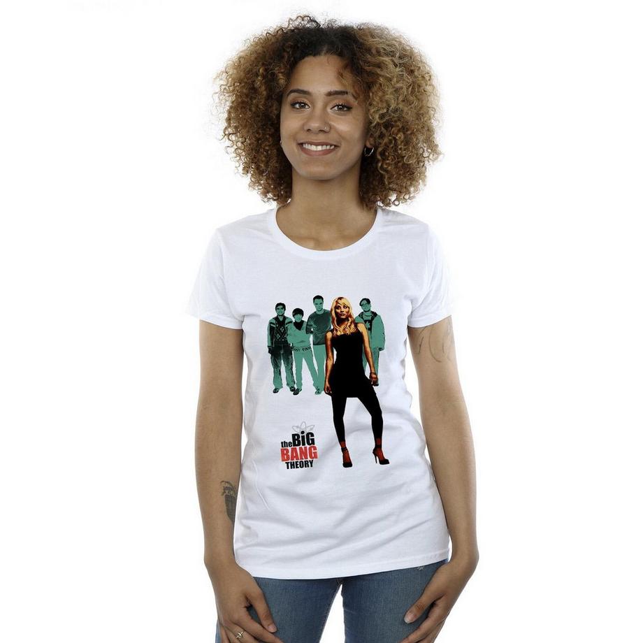 The Big Bang Theory Penny and Guys T-shirt imprimé  