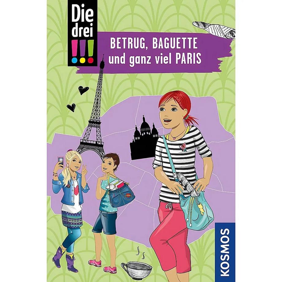 Die drei !!!, Betrug, Baguette und ganz viel Paris Wich, Henriette; Misselwitz, Franziska (Illustrationen) Gebundene Ausgabe 