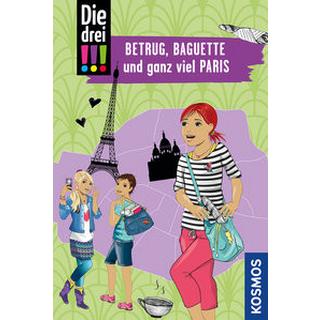 Die drei !!! Betrug, Baguette und ganz viel Paris (DE) Wich, Henriette; Misselwitz, Franziska (Illustrationen) Copertina rigida 