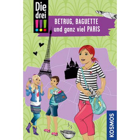 Die drei !!!, Betrug, Baguette und ganz viel Paris Wich, Henriette; Misselwitz, Franziska (Illustrationen) Copertina rigida 