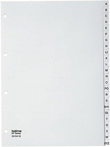 Image of Register Pp Weiss A4 18.244.16 A-z Unisex