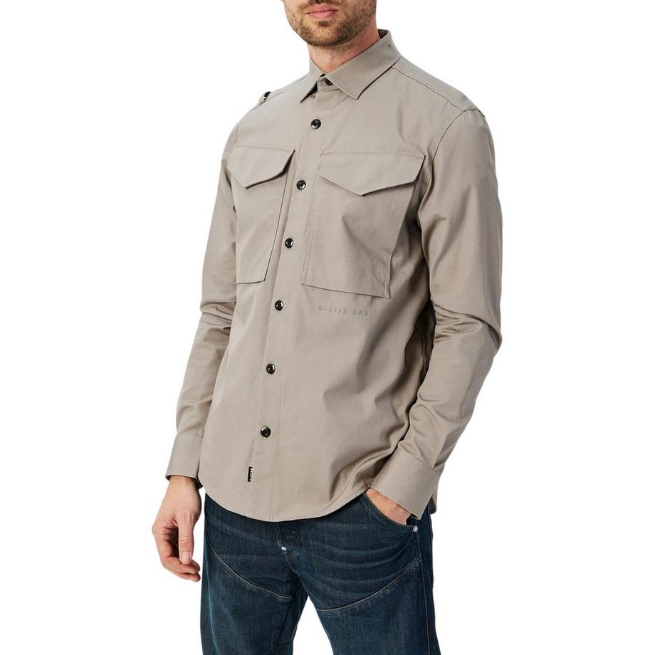 G-STAR  Camicia Cargo Logo Manica Lunga 