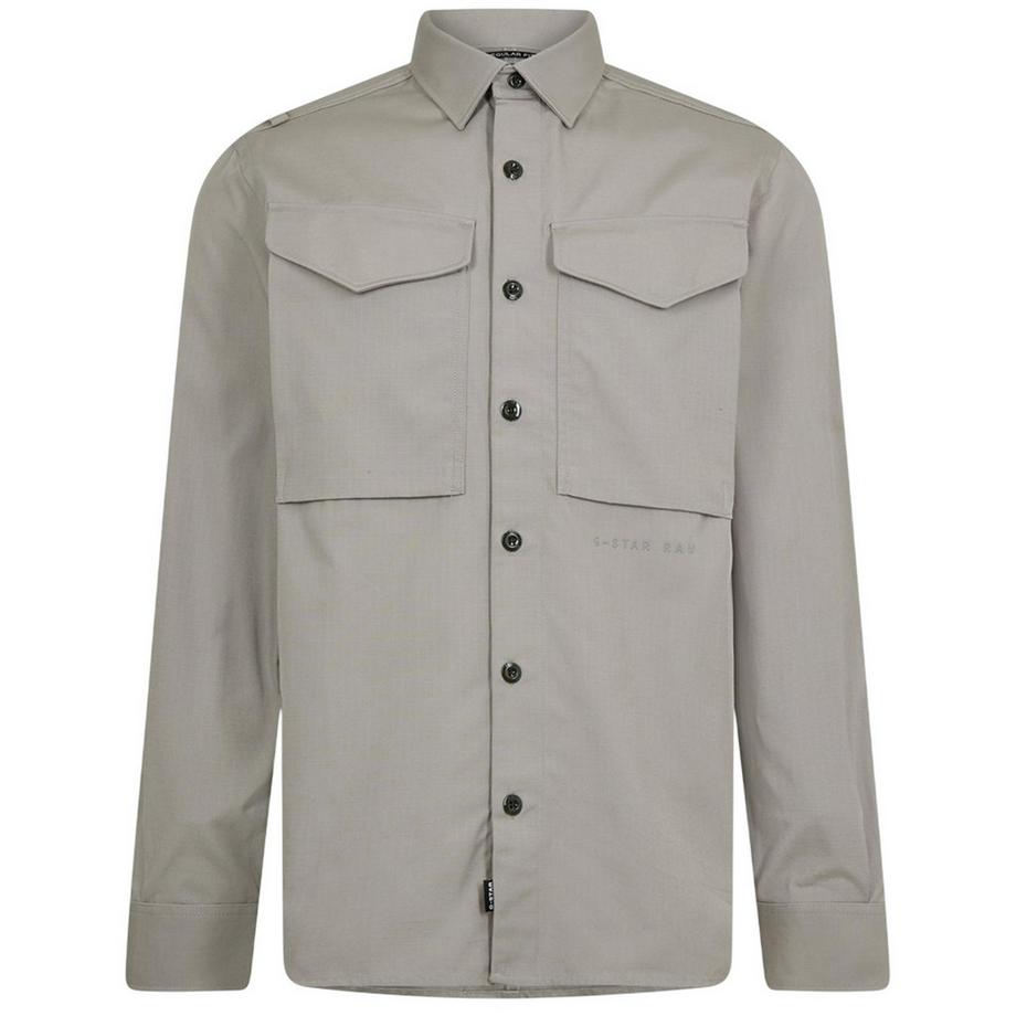 Camicia Cargo Logo Manica Lunga
